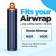 Długa końcówka do loków do Dyson Airwrap HS01, HS05, 40 mm, Prussian Blue / Rich Copper