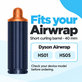 Krótka końcówka do loków do Dyson Airwrap HS01, HS05, 40 mm, Prussian Blue / Rich Copper