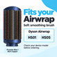 Miękka szczotka wygładzająca do Dyson Airwrap HS01, HS05, Prussian Blue / Rich Copper