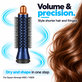 Mała okrągła szczotka zwiększająca objętość do Dyson Airwrap HS01, HS05, Prussian Blue / Rich Copper