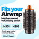 Średnia okrągła szczotka zwiększająca objętość do Dyson Airwrap HS01, HS05, Nickel / Copper