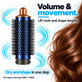Średnia okrągła szczotka zwiększająca objętość do Dyson Airwrap HS01, HS05, Prussian Blue / Rich Copper