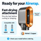 Końcówka do szybkiego suszenia do Dyson Airwrap HS01, HS05, Nickel / Copper