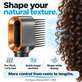 Grzebień z szerokimi zębami do Dyson Airwrap HS01, HS05, Nickel / Copper