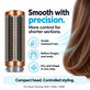 Mała twarda szczotka wygładzająca do Dyson Airwrap HS01, HS05, HS08, Nickel / Copper