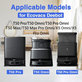 Ściereczka mopująca, 2 szt. do Ecovacs Deebot T50 Omni, T50 Pro Omni, T50 Max, T50 Max Pro Omni, T30c, T30c Omni, X5 Omni, X5 Pro Omni