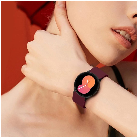 Pasek Iconband do Samsung Watch 4 / 5 / 5 Pro / 6 / 7 / FE, czarna, Tech-Protect