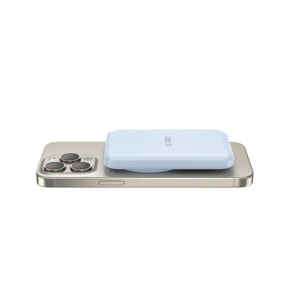 Powerbank PB10 Lifemag MagSafe 5000mAh, niebieska, Tech-Protect