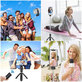 Selfie stick ze statywem L02S, czarna, Tech-Protect