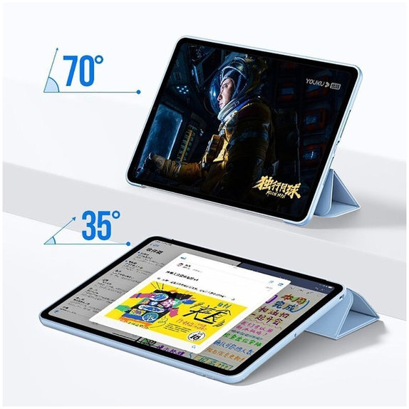 Etui Smart do iPad 10.9" 10 / 2022 / 11" 11 / 2025, niebieska, Tech-Protect
