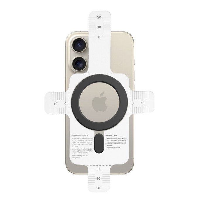 Magnetyczny pierścień MagSafe MagMat MagSafe, czarna, Tech-Protect