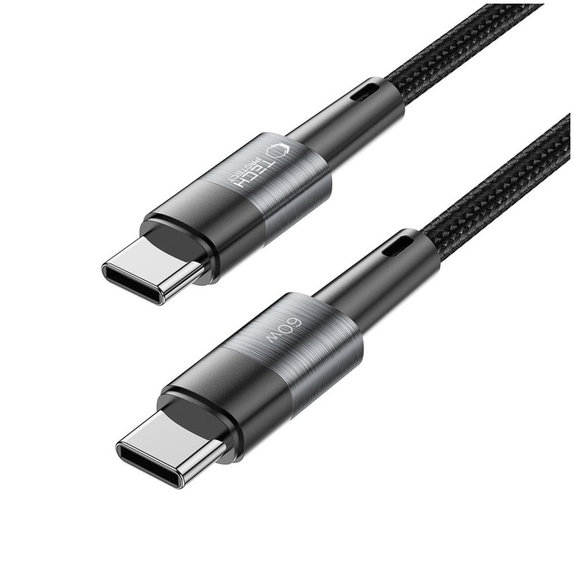 Kabel Ultraboost USB-C Cable PD 60W / 3A 25CM, szara, Tech-Protect