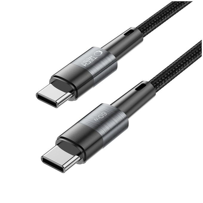 Kabel Ultraboost USB-C Cable PD 60W / 3A 25CM, szara, Tech-Protect