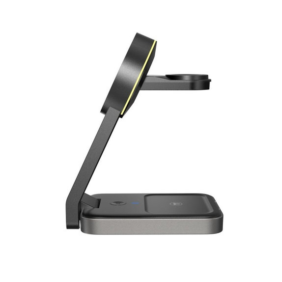 Ładowarka bezprzewodowa QI15W-A28 3IN1 Magnetic MagSafe, czarna, Tech-Protect