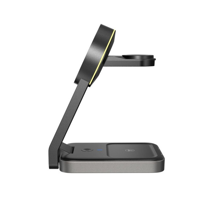 Ładowarka bezprzewodowa QI15W-A28 3IN1 Magnetic MagSafe, czarna, Tech-Protect
