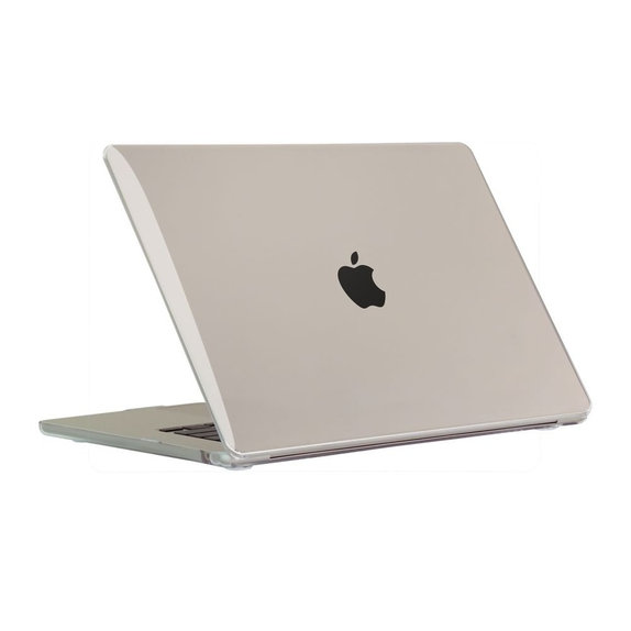 Etui Smartshell do MacBook Air 15 M2-M5 2023-2026, Crystal Clear, Tech-Protect