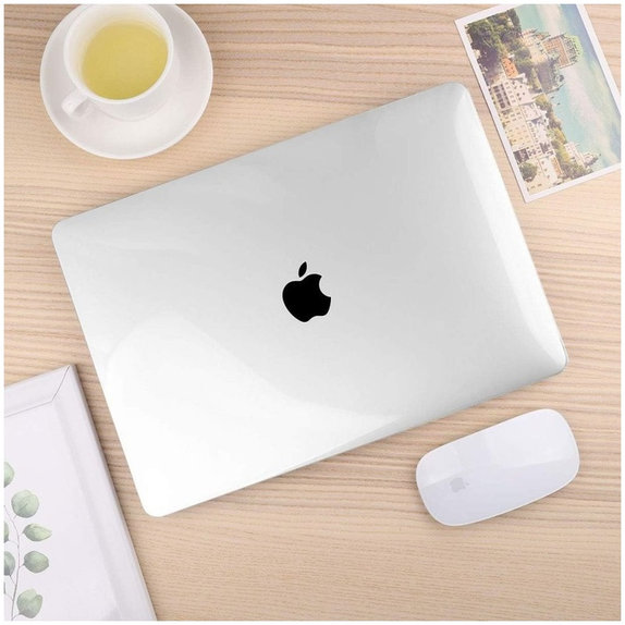 Etui Smartshell do MacBook Air 15 M2-M5 2023-2026, Crystal Clear, Tech-Protect