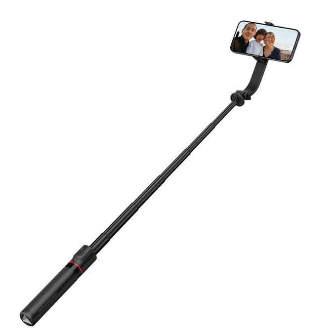 Selfie stick ze statywem L04S MagSafe, czarna, Tech-Protect