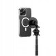 Selfie stick ze statywem L06S MagSafe, czarna, Tech-Protect