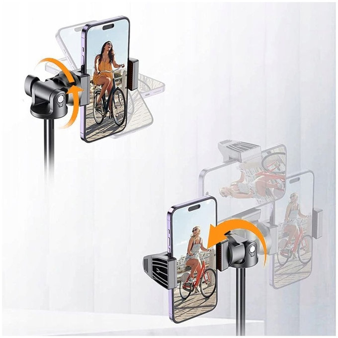 Selfie stick ze statywem L03S, biała, Tech-Protect
