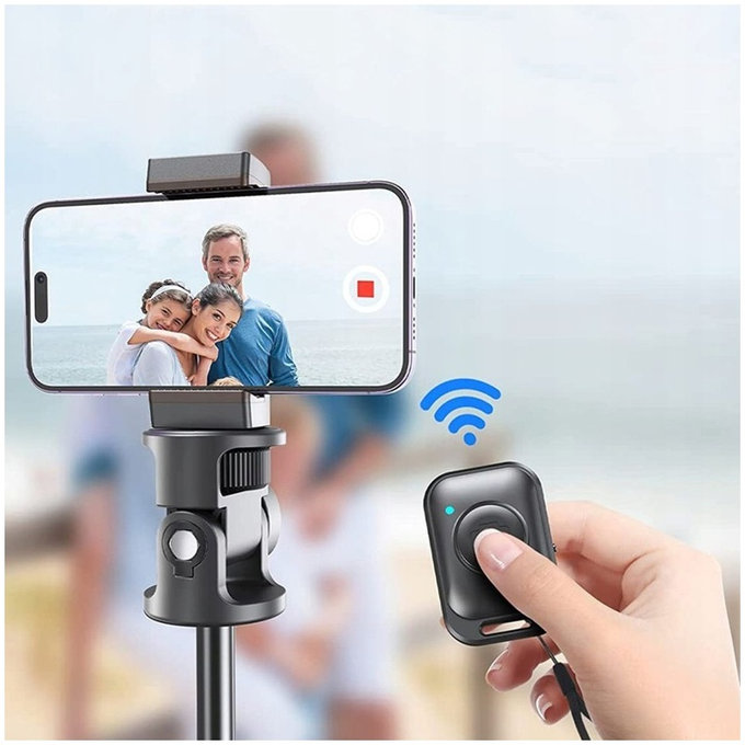 Selfie stick ze statywem L03S, biała, Tech-Protect