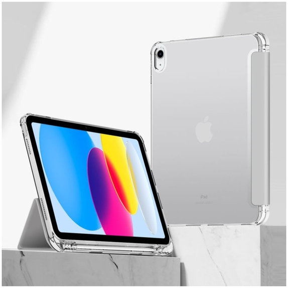 Etui Sc Pen Hybrid do iPad 10.9" 10 / 2022 / 11" 11 / 2025, szara, Tech-Protect