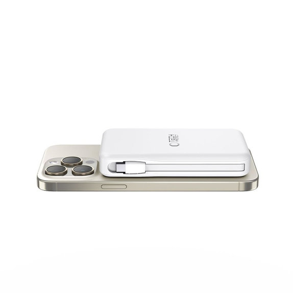 Powerbank PB31 Lifemag MagSafe 10000mAh, biała, Tech-Protect