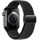 Pasek Nylonmag do Apple Watch 8 / 9 / 10 / 11 / SE / Ultra (44 / 45 / 46 / 49 mm), czarna, Tech-Protect