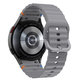 Pasek Silicone Sport do Samsung Watch 4 / 5 / 5 Pro / 6 / 7 / FE, Crayon Grey, Tech-Protect