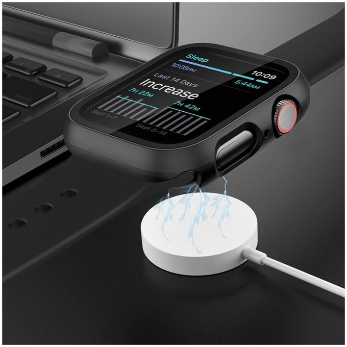Pasek DEFENSE360 do Apple Watch 10 / 11 (46 mm), przezroczysta, Tech-Protect