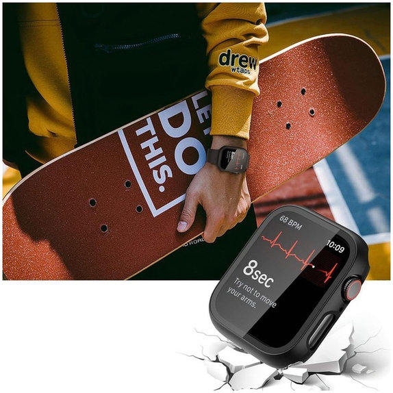 Pasek DEFENSE360 do Apple Watch 10 / 11 (46 mm), przezroczysta, Tech-Protect