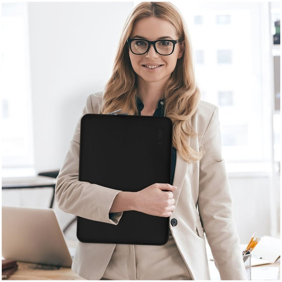 Etui na laptop Neoslim 13-14, czarna, Tech-Protect