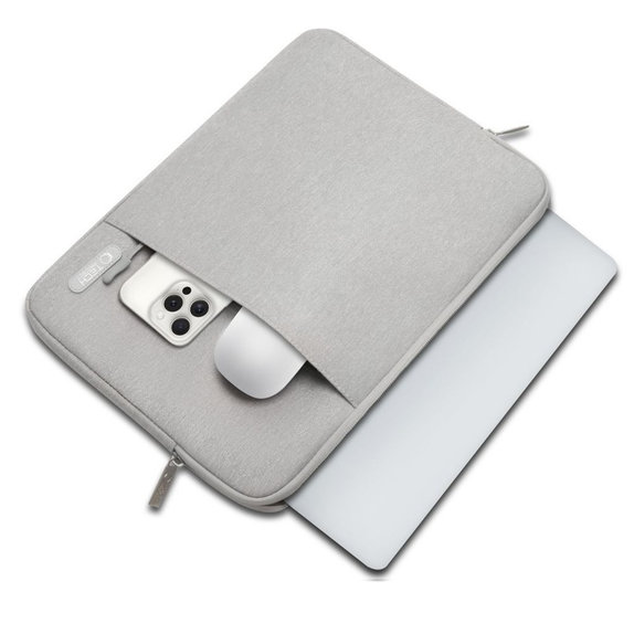 Etui na laptop Sleevy 13-14, Crayon Grey, Tech-Protect