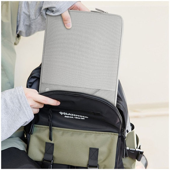 Etui na laptop Sleevy 13-14, Crayon Grey, Tech-Protect