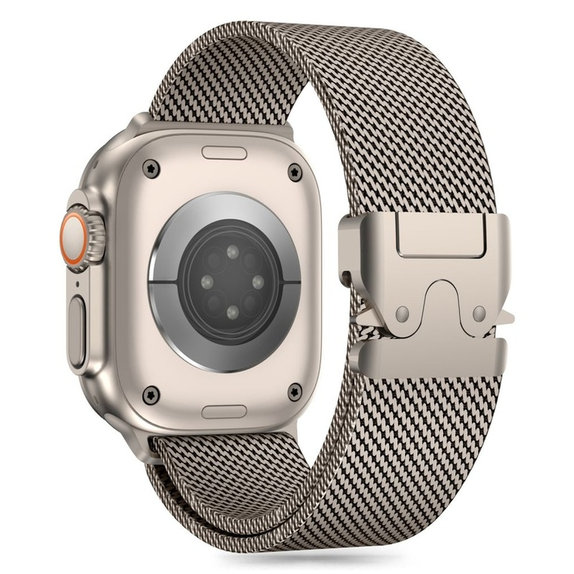 Pasek Milano do Apple Watch 8 / 9 / 10 / 11 / SE / Ultra (44 / 45 / 46 / 49 mm), Titanium, Tech-Protect