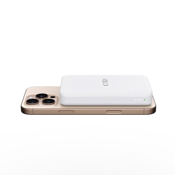 Powerbank PB24 Lifemag Qi2 MagSafe 10000mAh, biała, Tech-Protect