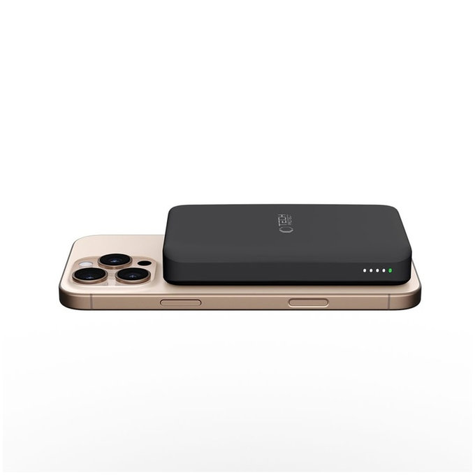 Powerbank PB24 Lifemag Qi2 MagSafe 10000mAh, czarna, Tech-Protect
