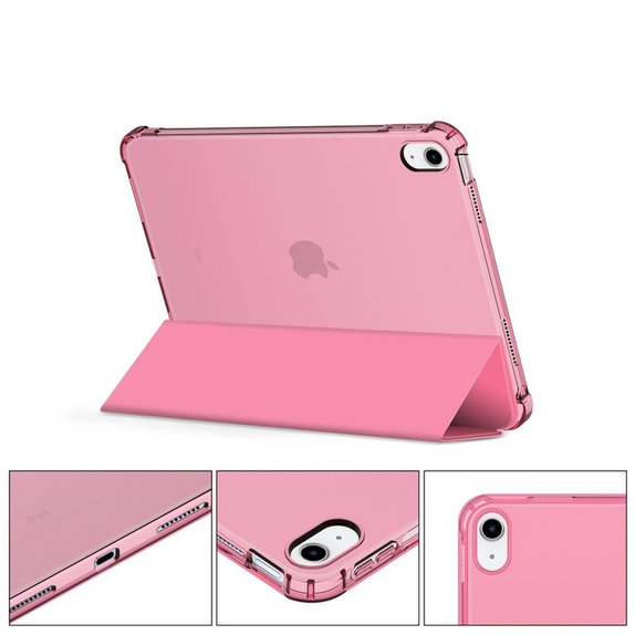 Etui Sc Pen Hybrid do iPad 10.9" 10 / 2022 / 11" 11 / 2025, Crystal Magenta, Tech-Protect