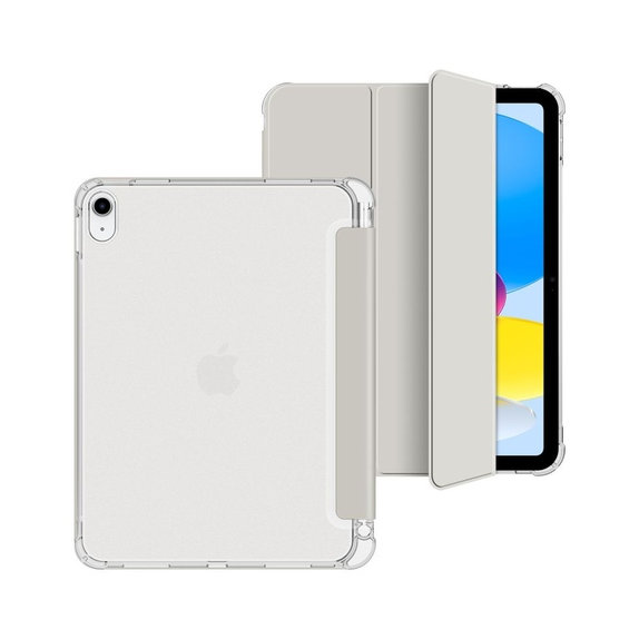 Etui Sc Pen Hybrid do iPad 10.9" 10 / 2022 / 11" 11 / 2025, Crystal Silver, Tech-Protect