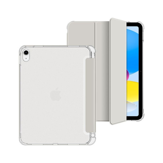 Etui Sc Pen Hybrid do iPad 10.9" 10 / 2022 / 11" 11 / 2025, Crystal Silver, Tech-Protect