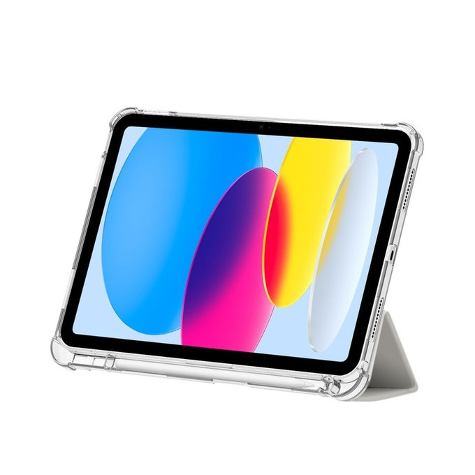 Etui Sc Pen Hybrid do iPad 10.9" 10 / 2022 / 11" 11 / 2025, Crystal Silver, Tech-Protect