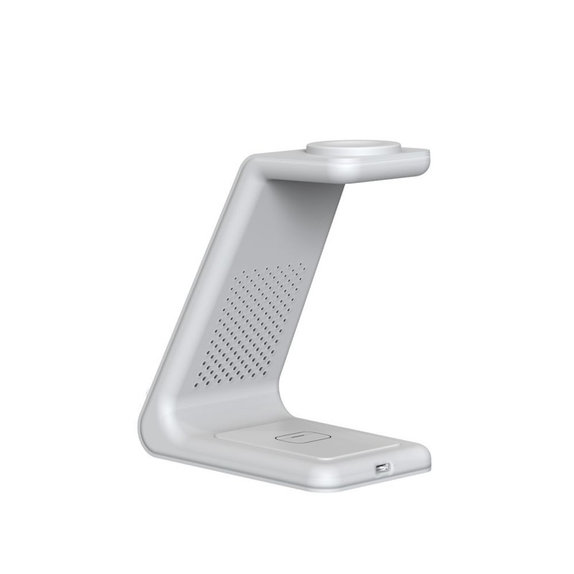 Ładowarka bezprzewodowa QI15W-A36 3IN1 for Apple, biała, Tech-Protect