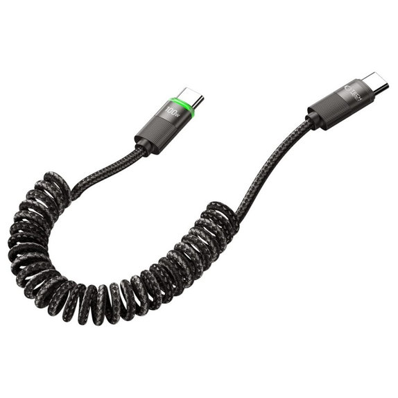 Kabel UB20T Ultraboost USB-C Cable PD 100W / 5A 180CM, czarna, Tech-Protect