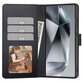 Etui Wallet do Samsung S25, czarna, Tech-Protect