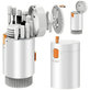 Zestaw czyszczący CS01 20 w 1 do elektroniki, biały, Tech-Protect