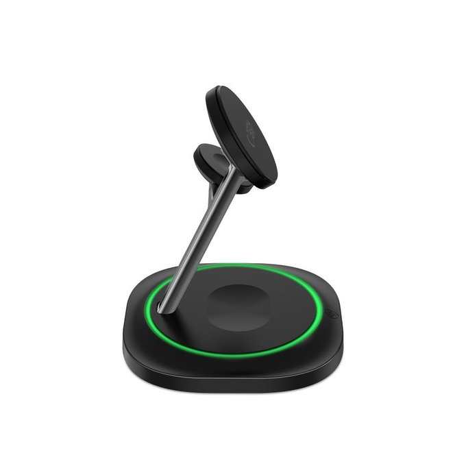 Ładowarka bezprzewodowa QI15W-A46 3IN1 Magnetic MagSafe, czarna, Tech-Protect