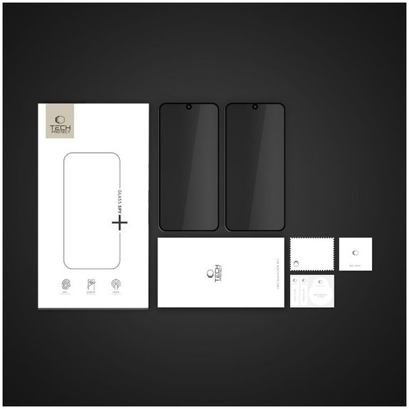 Szkło hartowane Privacy Glass Spy+ 2-PACK do Samsung A36 / A56 5G, privacy, Tech-Protect