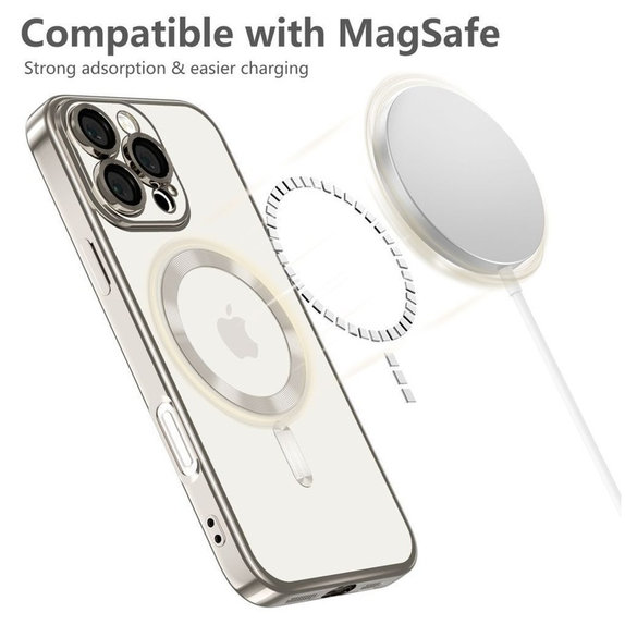 Etui MagFlex MagSafe do Samsung S25, Marine Blue, Tech-Protect