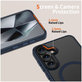 Etui MagMat MagSafe do Samsung S25, Matte Navy, Tech-Protect