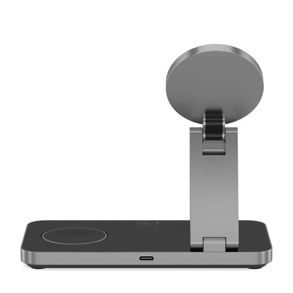 Ładowarka bezprzewodowa QI15W-A47 3IN1 Magnetic MagSafe, czarna, Tech-Protect